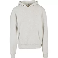 Bluzy męskie - Urban Classics Ultra Heavy Hoody, męska bluza z kapturem z zamkiem błyskawicznym, dostępna w wielu różnych kolorach, rozmiary od XS do 5XL, jasnoszary, XXL - miniaturka - grafika 1