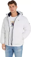 Kurtki męskie - Tommy Jeans Męska kurtka puchowa TJM Essential biała, XS - miniaturka - grafika 1