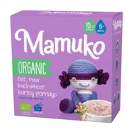 Kaszki dla dzieci - Mamuko Ekologiczna Kaszka Owsiano - Gryczano - Jęczmienna 200 g Bio - miniaturka - grafika 1