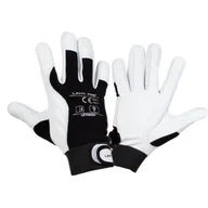 Rękawice robocze - Rękawice ze skóry koziej czarne L270809P "9" CE LAHTI PRO - miniaturka - grafika 1