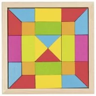 Zabawki kreatywne - Goki Puzzle mozaika tęczowa 58588 - miniaturka - grafika 1