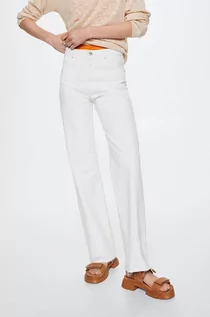 Spodnie damskie - Mango jeansy Nora damskie high waist - grafika 1