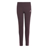 Legginsy - adidas Dziewczęce legginsy G 3s, jasne, marsom/różowe, 12 par, Marsom/Rosgoz, 12 Lata - miniaturka - grafika 1