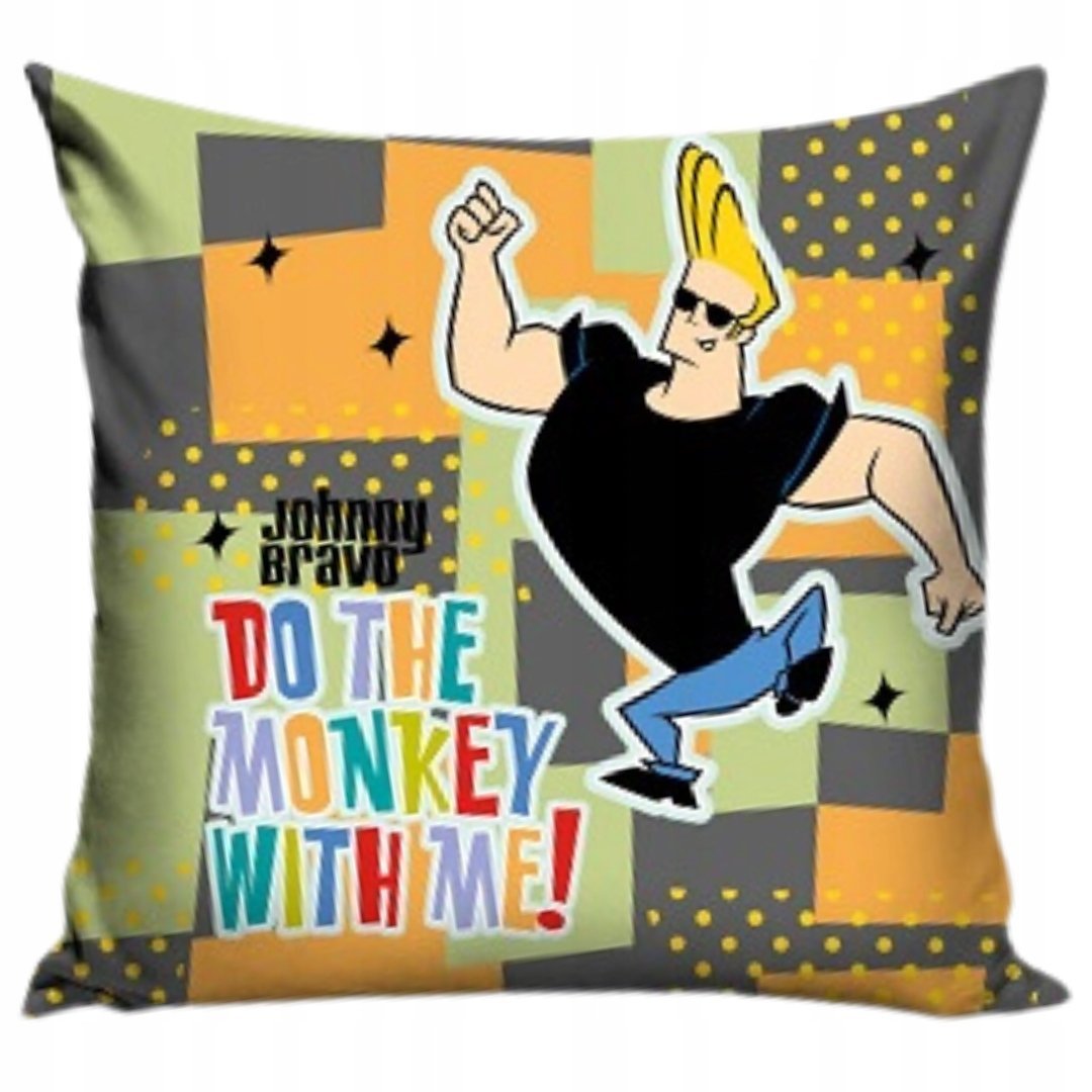 Poszewka Johnny Bravo Licencyjna z Bohaterem Kreskówki do Pokoju