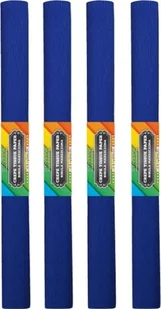 Starpak Bibuła marszczona 50x200cm granatowa 10szt. - Szkolne artykuły papiernicze - miniaturka - grafika 1