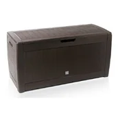 Skrzynie ogrodowe - PROSPERPLAST PROSPERPLAST Skrzynia ogrodowa PROSPERPLAST Boxe Rato 44OU Brązowy - miniaturka - grafika 1