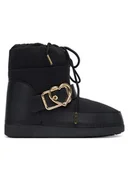 Śniegowce damskie - LOVE MOSCHINO Śniegowce JA24432G0NISK00A Czarny - miniaturka - grafika 1