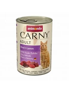 Animonda Carny Adult Cat smak: wołowina i jagnięcina 400g - Mokra karma dla kotów - miniaturka - grafika 1