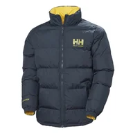 Kurtki męskie - Męska Kurtka zimowa pikowana HELLY HANSEN HH URBAN REVERSIBLE JACKET 29656_598 – Granatowy - miniaturka - grafika 1