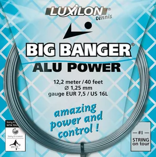 Wilson, Naciąg  tenisowy, Luxilon BB Alu P.Sil 125 WRZ9951 - Tenis ziemny - miniaturka - grafika 1
