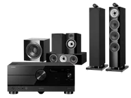 Kino domowe - Yamaha RX-A4A (czarny) + 702 S3 + 706 S3 + HTM71 S3 + DB4S (czarny) - miniaturka - grafika 1