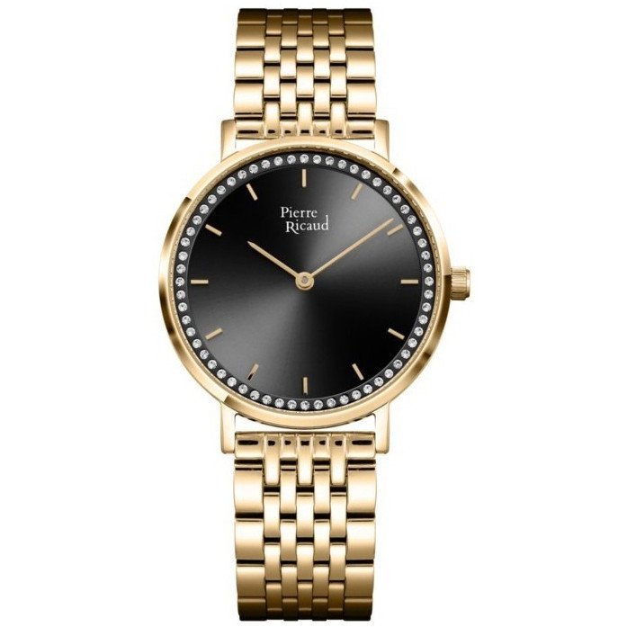 Zegarek Damski Pierre Ricaud P22171.1114QZ CYRKONIE złoty