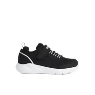 Sneakersy damskie - Dziecięce Sneakersy GEOX J SPRINTYE BOY J25GBE-07TCE-C0127J – Czarny - miniaturka - grafika 1