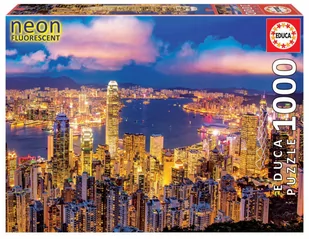Educa Puzzle 1000 Elementów Hong Kong Skyline - Puzzle - miniaturka - grafika 1
