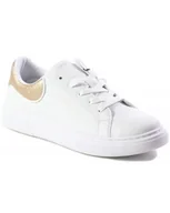 Półbuty damskie - PÓŁBUTY TOMMY HILFIGER - 1355X867 WHITE/ROSE GOLD - Tommy Hilfiger - miniaturka - grafika 1