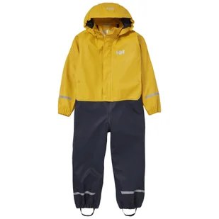 Helly Hansen Bergen Fleece PU, kombinezon przeciwdeszczowy, dziecięcy, żółty - Pozostała odzież narciarska - miniaturka - grafika 1