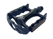 Pedały rowerowe - Author Pedały Platformowe MTB APD-315-ALU X0,aluminiowe, czarne - miniaturka - grafika 1