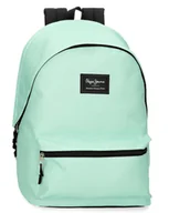 Plecaki - Plecak Pepe Jeans 63224A2 męski turkusowy tekstylny - miniaturka - grafika 1
