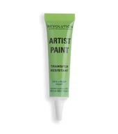 Cienie do powiek - Makeup Revolution Artist Collection Farbka do Twarzy i Ciała Green 15ml - miniaturka - grafika 1