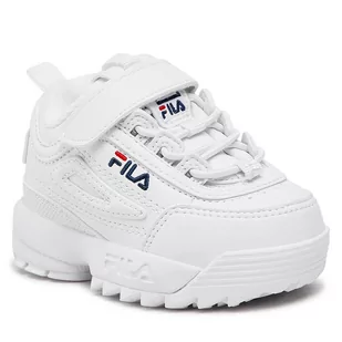 Fila Sneakersy Disruptor E Infants 1011298.1FG White - Sneakersy damskie - miniaturka - grafika 1