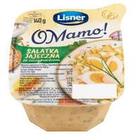 Szybkie dania obiadowe - Sałatka Jajeczna Ze Szczypiorkiem Z Widelczykiem Lisner 140G - miniaturka - grafika 1