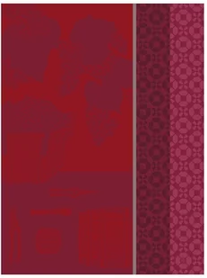 Le Jacquard Fran ais Ściereczka kuchenna Vin En Grappe Czerwona - Ściereczki, gąbki, czyściki - miniaturka - grafika 1