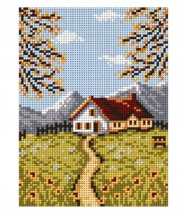 Ariadna, kanwa z nadrukiem jesień 2002 - Pasmanteria - miniaturka - grafika 1