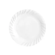 Talerze - Talerz płytki Prima 26 cm biały - miniaturka - grafika 1