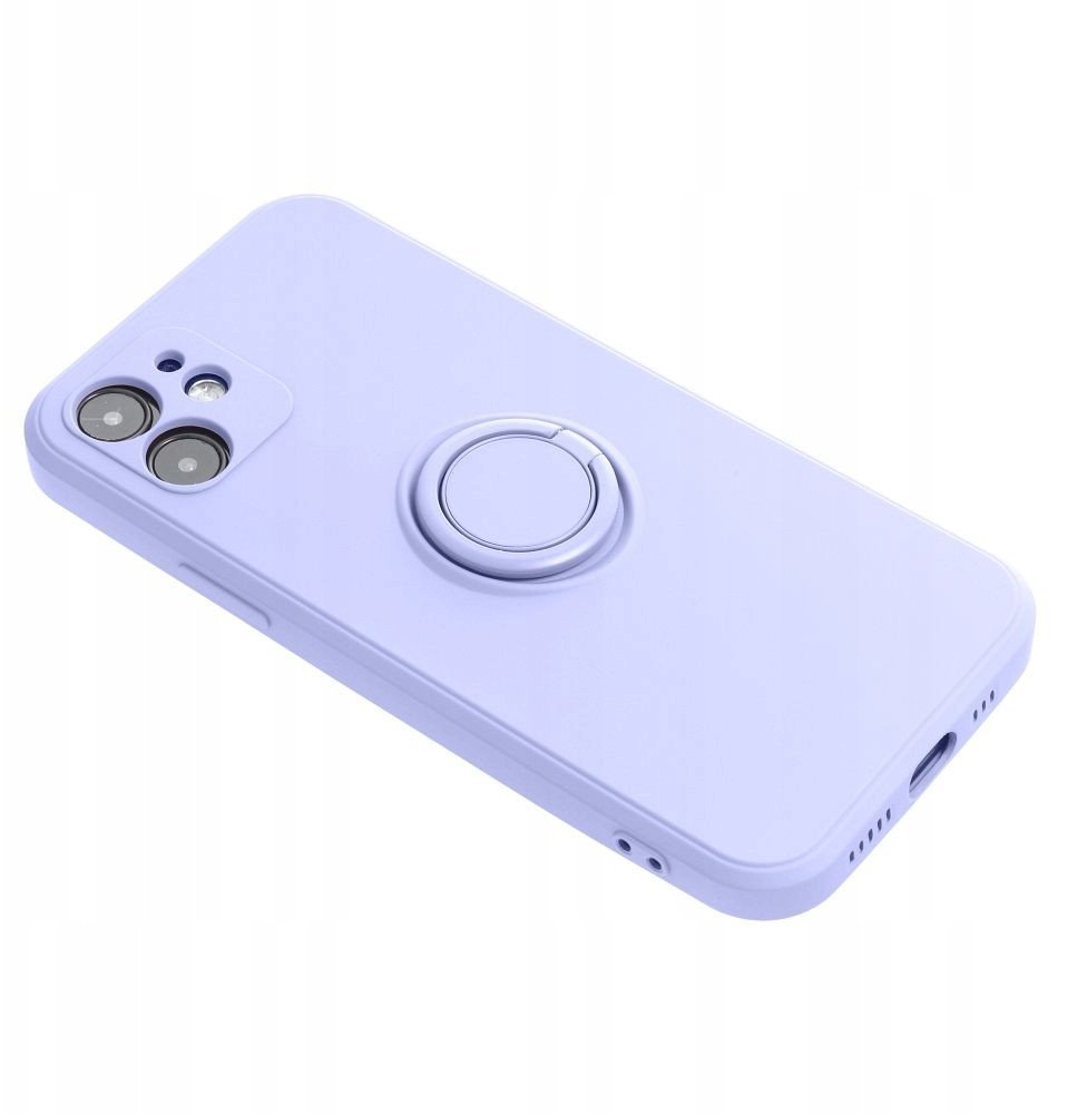 Futerał SILICONE RING do SAMSUNG A36 5G fioletowy