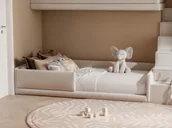 Łóżka dla dzieci i młodzieży - Łóżko tapicerowane niskie Ariel - różne rozmiary - miniaturka - grafika 1