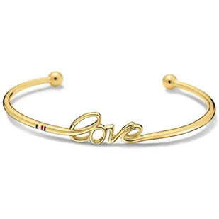 Biżuteria TOMMY HILFIGER 2700941. Bransoletka, Kolor złoty. Kobieta. - Bransoletki - miniaturka - grafika 1