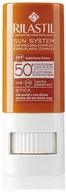 Balsamy i kremy do opalania - Krem do ochrony przeciwsłonecznej Rilastil Sun System Transparent Stick Sensitive Areas SPF50+ 8.5 ml (8050444859315) - miniaturka - grafika 1
