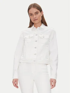 Tommy Jeans Kurtka jeansowa Classic Trucker Jacket Bi8194 DW0DW20121 Biały Regular Fit - Kurtki damskie - miniaturka - grafika 1