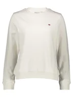 Bluzy damskie - Napapijri Bluza w kolorze białym - miniaturka - grafika 1