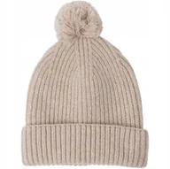 Czapki dla dzieci - Lodger Czapeczka Z Wełny Merino 100% beżowa Beige 6-12 m Czapka Dla Dzieci - miniaturka - grafika 1