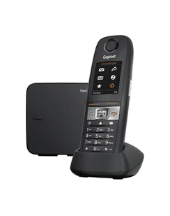 Gigaset E630 Telefon w systemie DECT Nazwa i identyfikacja dzwoniącego Czarny - Telefony stacjonarne - miniaturka - grafika 1