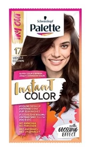 Schwarzkopf Palette Instant Color 17 średnia Brąz - Farby do włosów i szampony koloryzujące - miniaturka - grafika 1