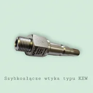 Akcesoria do myjek - Szybkozłącze wtyka typu KEW 1/4"GZ - miniaturka - grafika 1
