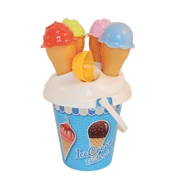 Zabawki do piasku - Zestaw Do Piaskownicy W Wiaderku 6Szt - miniaturka - grafika 1