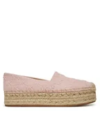 Espadryle damskie - MICHAEL Michael Kors Espadryle Lynn 40S5LYFP3D Różowy - miniaturka - grafika 1