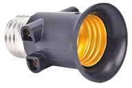 Gniazdka elektryczne - ROZGAŁĘŹNIK PRZEDŁUŻACZ ŻARÓWKI ZŁODZIEJKA E27 - miniaturka - grafika 1