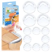 Zabezpieczenia dla dzieci - Zabezpieczenia szafek na rogi kanty narożniki mebli stołu osłona ochrona 12 - miniaturka - grafika 1