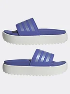 Klapki i japonki męskie - adidas Klapki w kolorze fioletowo-białym - miniaturka - grafika 1