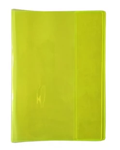 Panta Plast Okładka na zeszyt A5 PCV Neon żółty (10szt) - Szkolne artykuły papiernicze - miniaturka - grafika 1