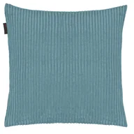 Poszewki na poduszki - Poszewka na poduszkę Selene prążek sztruks zielona 45 x 45 cm - miniaturka - grafika 1
