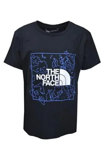 The North Face New Graphic Koszulka Tnf Black/Solar Blue 164 - Koszulki męskie - miniaturka - grafika 1