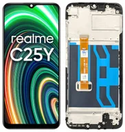 Części serwisowe do telefonów - WYŚWIETLACZ EKRAN LCD DOTYK DO REALME C25Y RAMKA RMX3265 RMX3268 RMX3269 - miniaturka - grafika 1