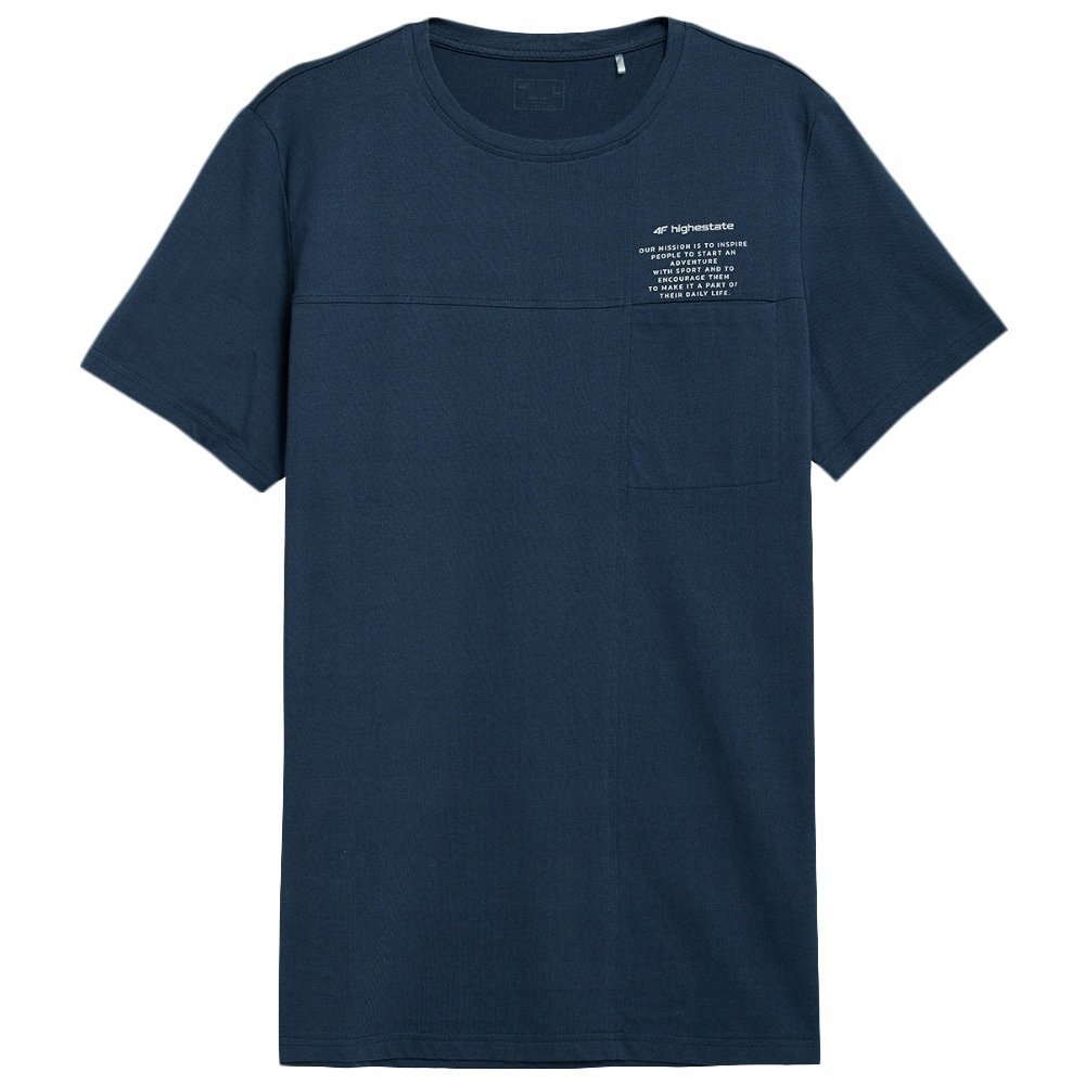 4F T-Shirt Koszulka Sportowa Z Kieszenią M