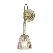 Lampy ścienne - Elstead Lighting Kinkiet LAMPA ścienna BATH/DEMELZA BB szklana OPRAWA łazienkowa LED 3,5W IP44 mosiądz przezroczysta BATH/DEMELZA BB - miniaturka - grafika 1