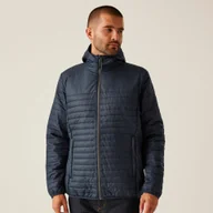 Kurtki i kamizelki sportowe męskie - Regatta Professional Męska kurtka ocieplana z kapturem Ecodown Granatowy, Rozmiar: L - miniaturka - grafika 1